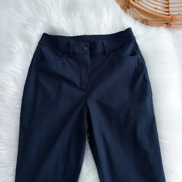 Lululemon City Sleek 5 Pocket High Rise  Pant 30" True Navy Dark Blue - Picture 6 of 16